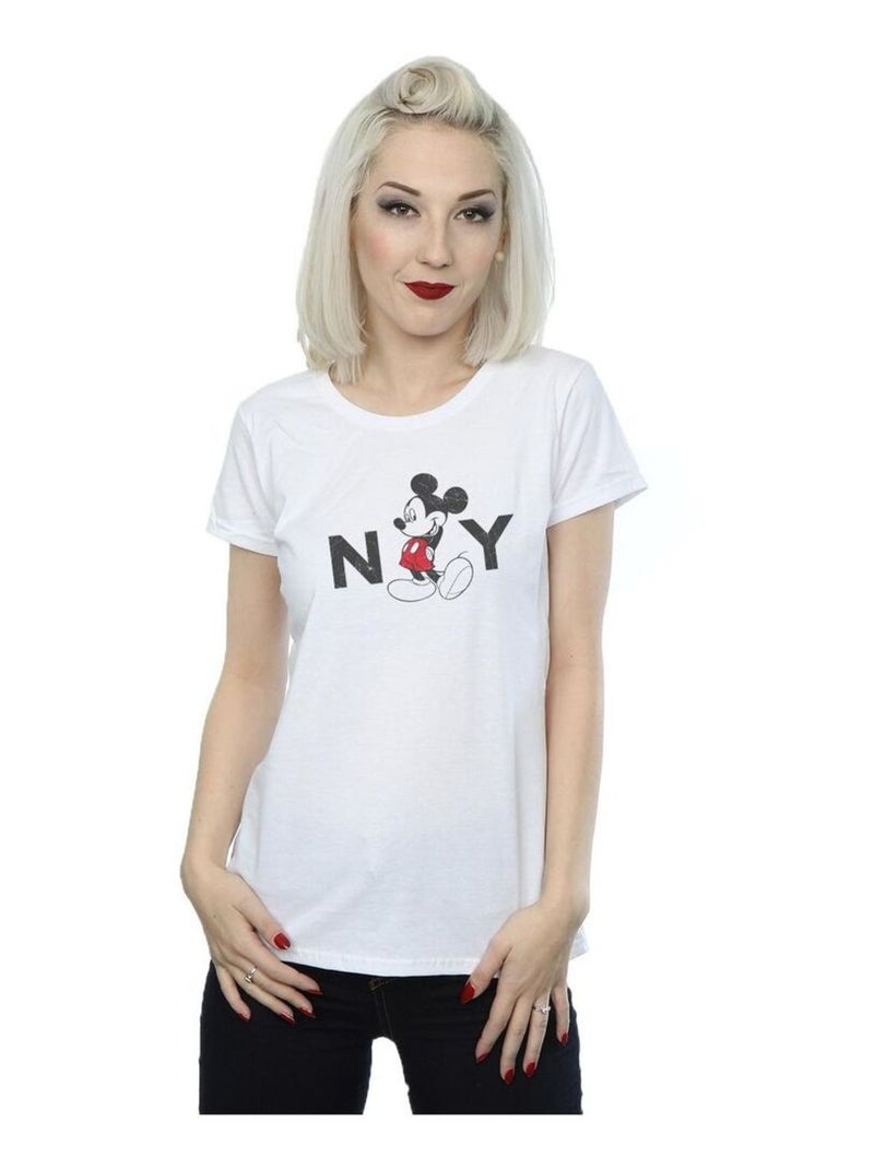 Disney - T-shirt NY Blanc - Kiabi