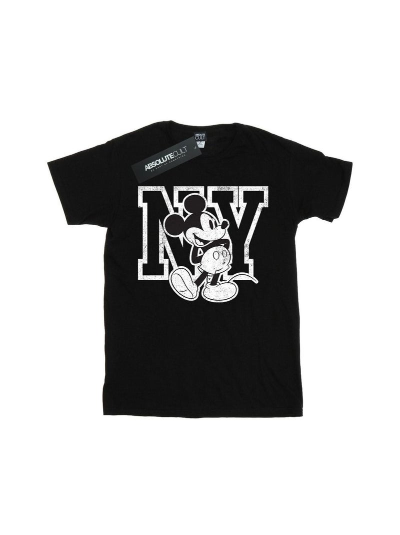 Disney - T-shirt NY Noir - Kiabi