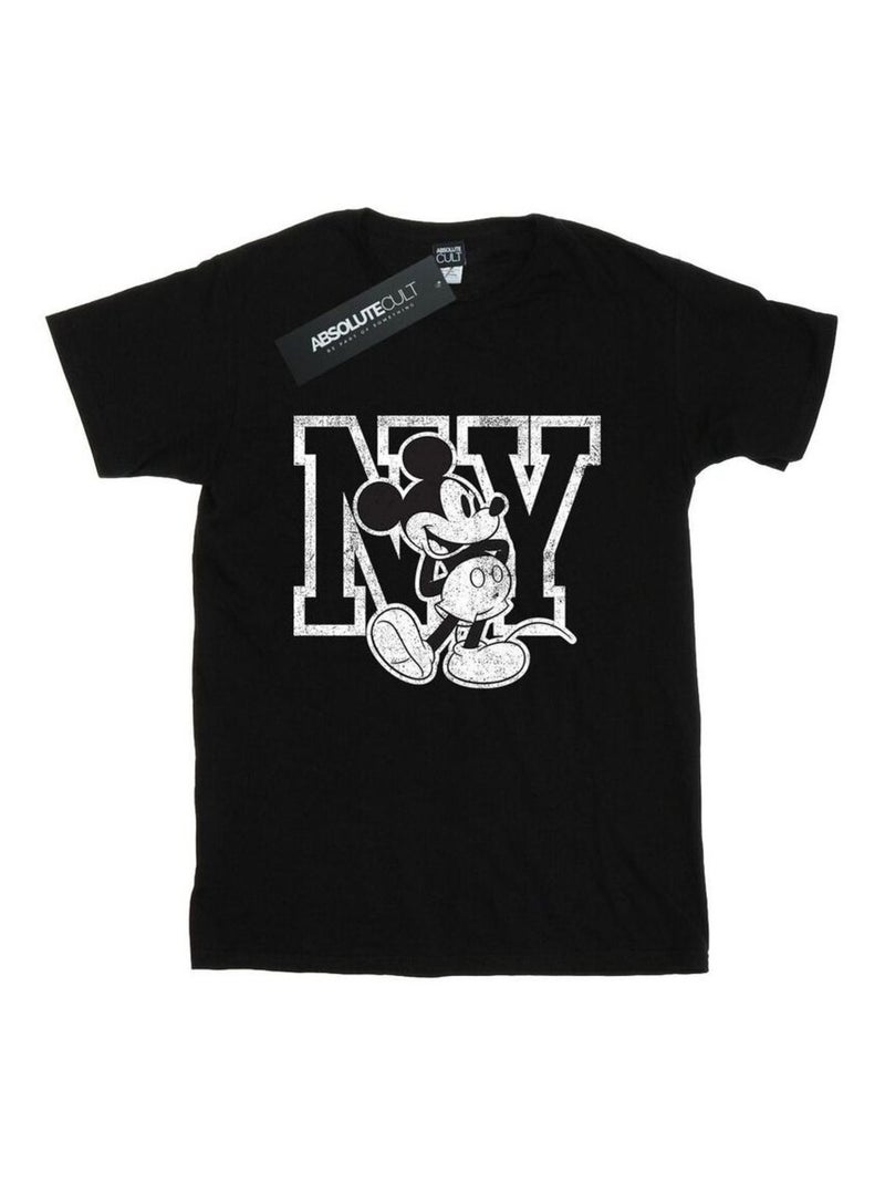 Disney - T-shirt NY Noir - Kiabi