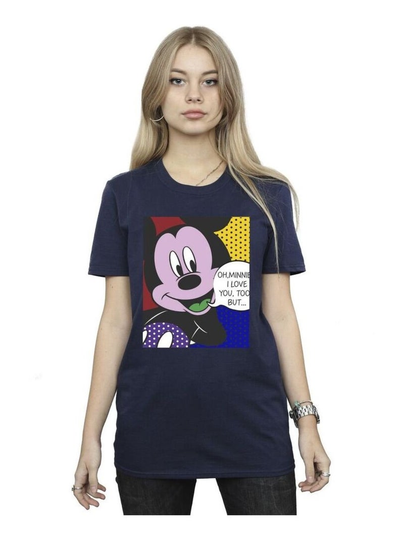 Disney - T-shirt OH Bleu marine - Kiabi