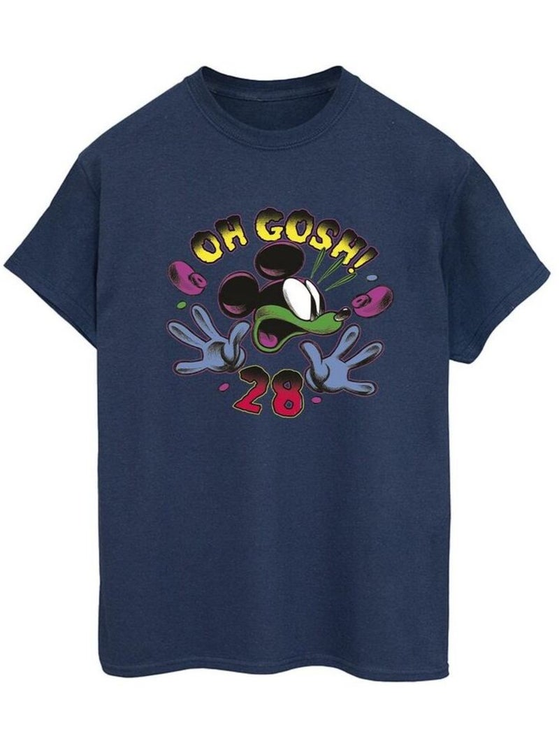 Disney - T-shirt OH GOSH Bleu marine - Kiabi