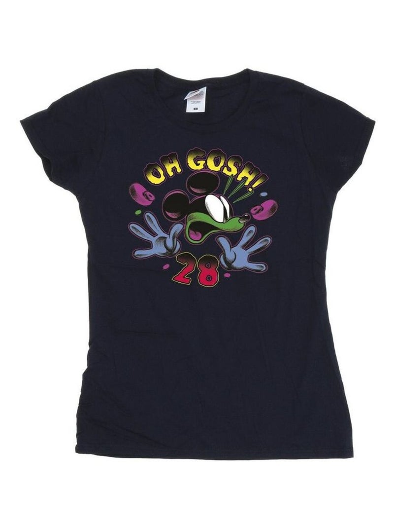 Disney - T-shirt OH GOSH Bleu marine - Kiabi