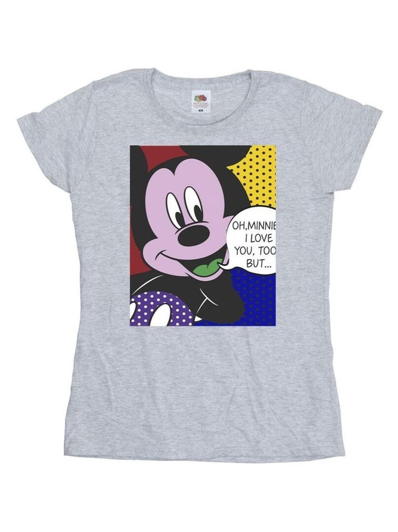 Disney - T-shirt OH Gris chiné - Kiabi