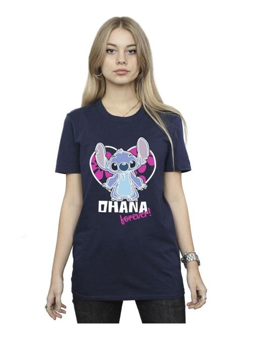 Disney - T-shirt OHANA FOREVER - Kiabi