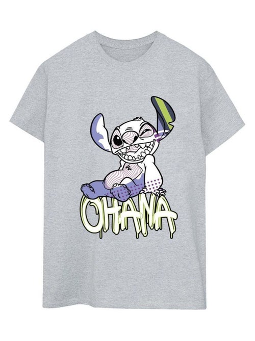 Disney - T-shirt OHANA - Kiabi Disney - T-shirt OHANA - Kiabi