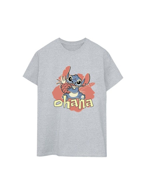Disney - T-shirt OHANA - Kiabi Disney - T-shirt OHANA - Kiabi
