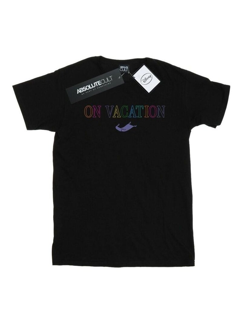 Disney - T-shirt ON VACATION Noir - Kiabi