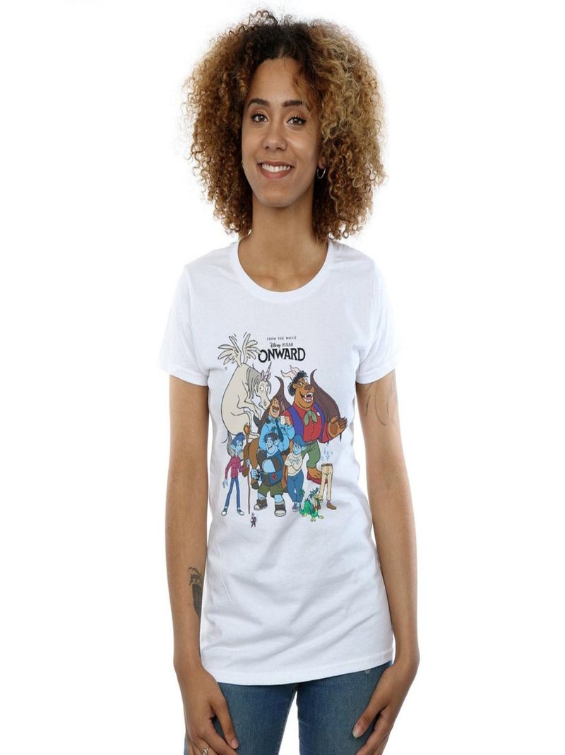 Disney - T-shirt ONWARD Blanc - Kiabi
