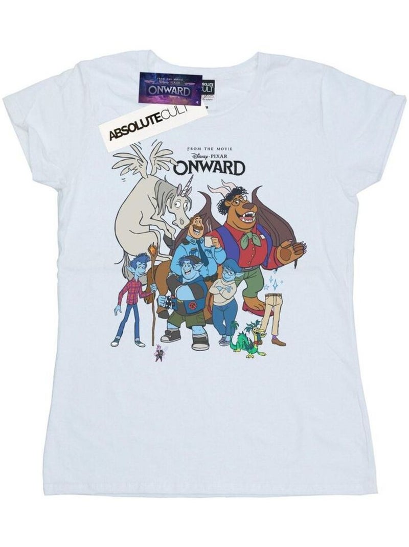 Disney - T-shirt ONWARD Blanc - Kiabi