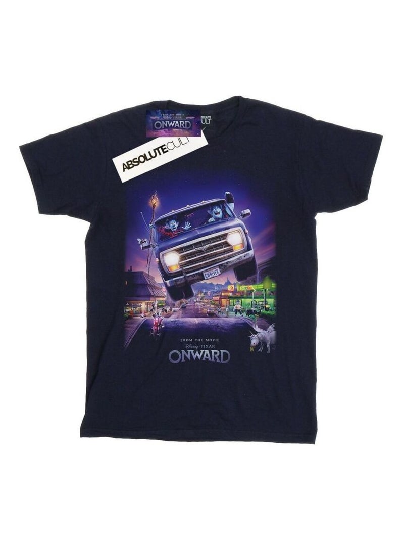 Disney - T-shirt ONWARD Bleu marine - Kiabi