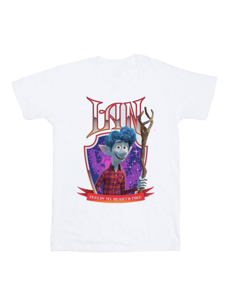 Disney - T-shirt ONWARD IAN'S FIRE Blanc - Kiabi
