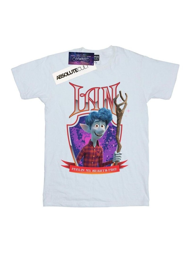 Disney - T-shirt ONWARD IAN'S FIRE Blanc - Kiabi