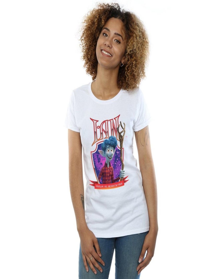 Disney - T-shirt ONWARD IAN'S FIRE Blanc - Kiabi