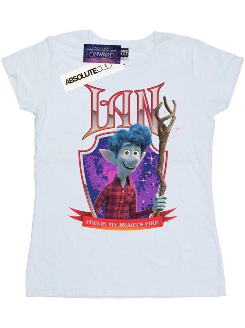 Disney - T-shirt ONWARD IAN'S FIRE Blanc - Kiabi