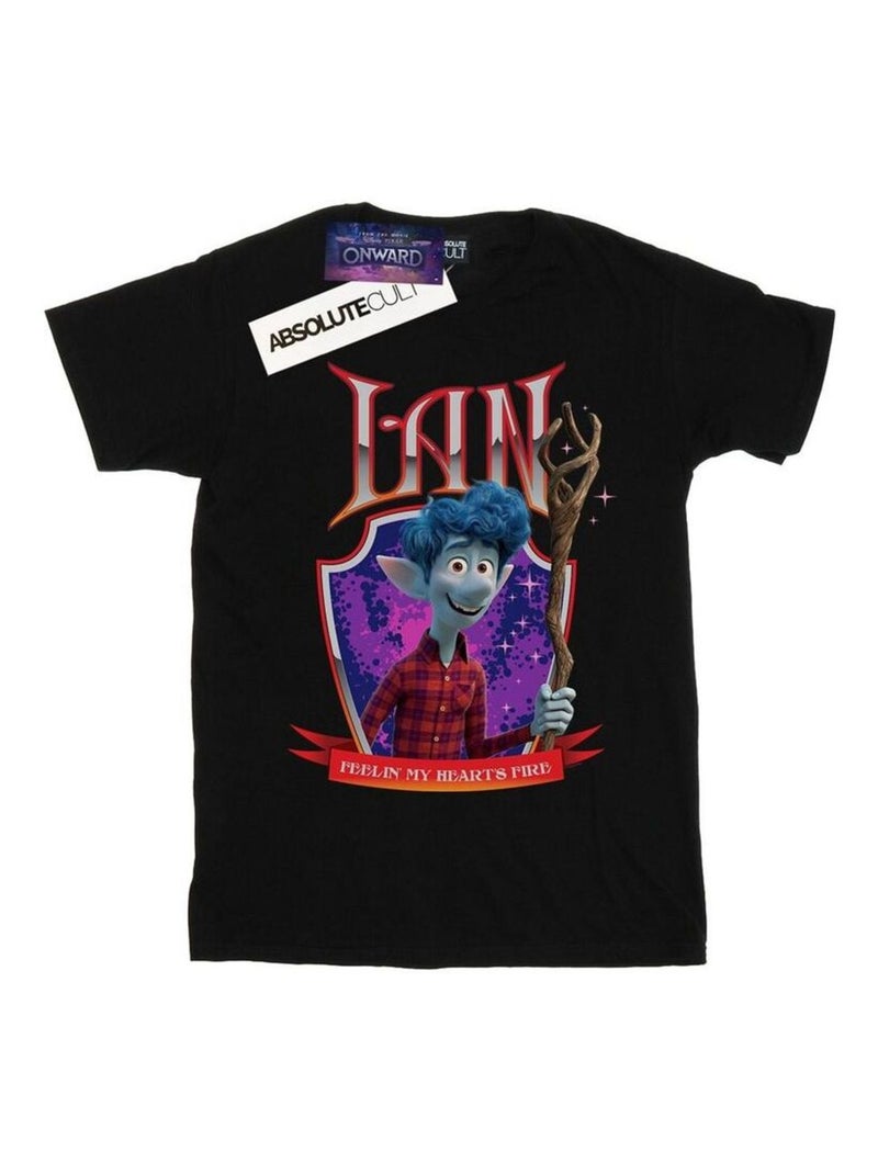 Disney - T-shirt ONWARD IAN'S FIRE Noir - Kiabi