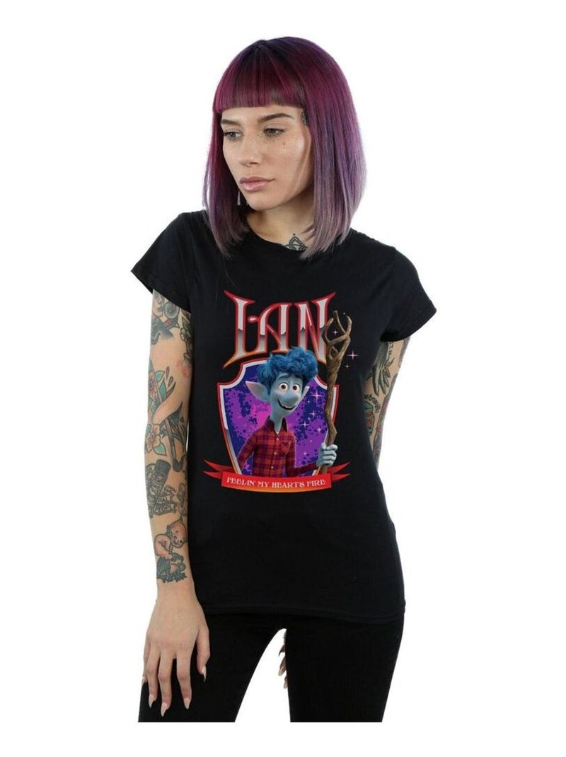 Disney - T-shirt ONWARD IAN'S FIRE Noir - Kiabi
