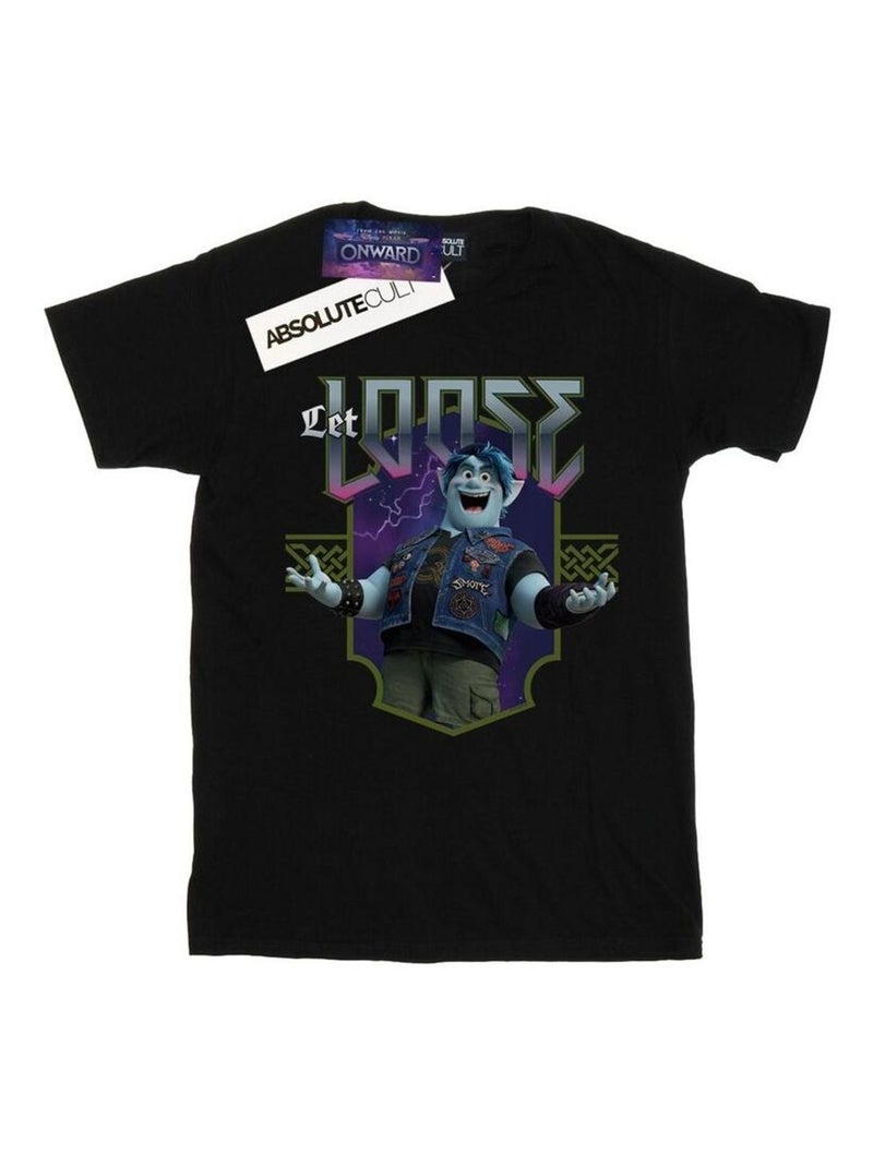 Disney - T-shirt ONWARD LET LOOSE Noir - Kiabi