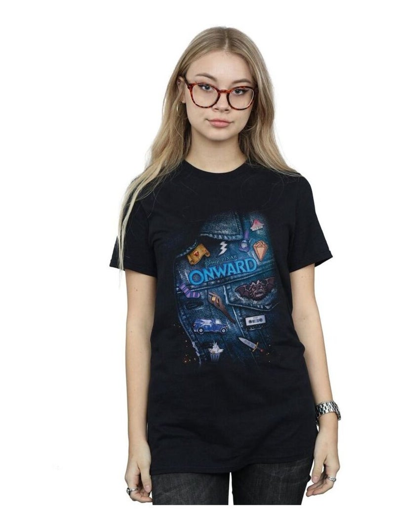 Disney - T-shirt ONWARD Noir - Kiabi