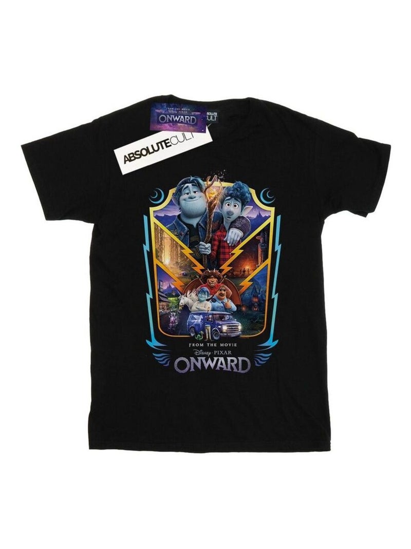 Disney - T-shirt ONWARD Noir - Kiabi