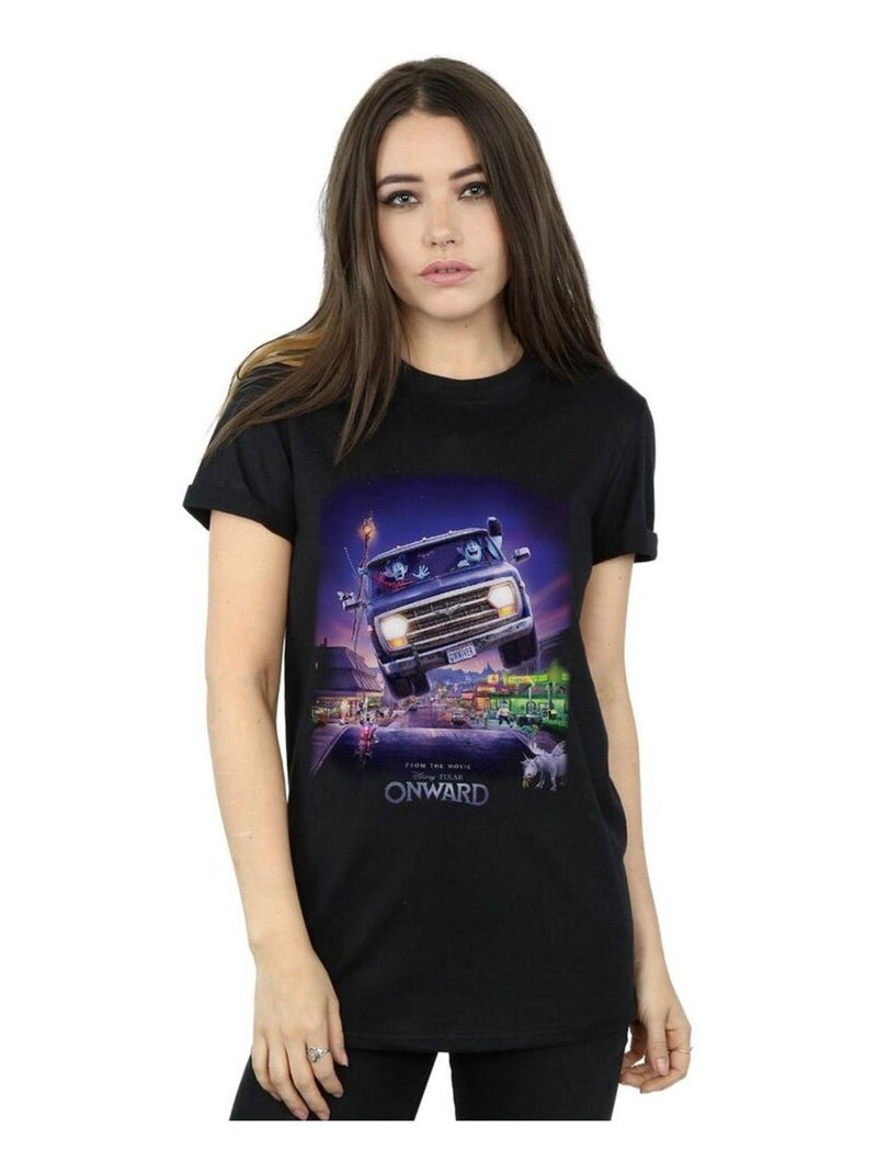 Disney - T-shirt ONWARD Noir - Kiabi