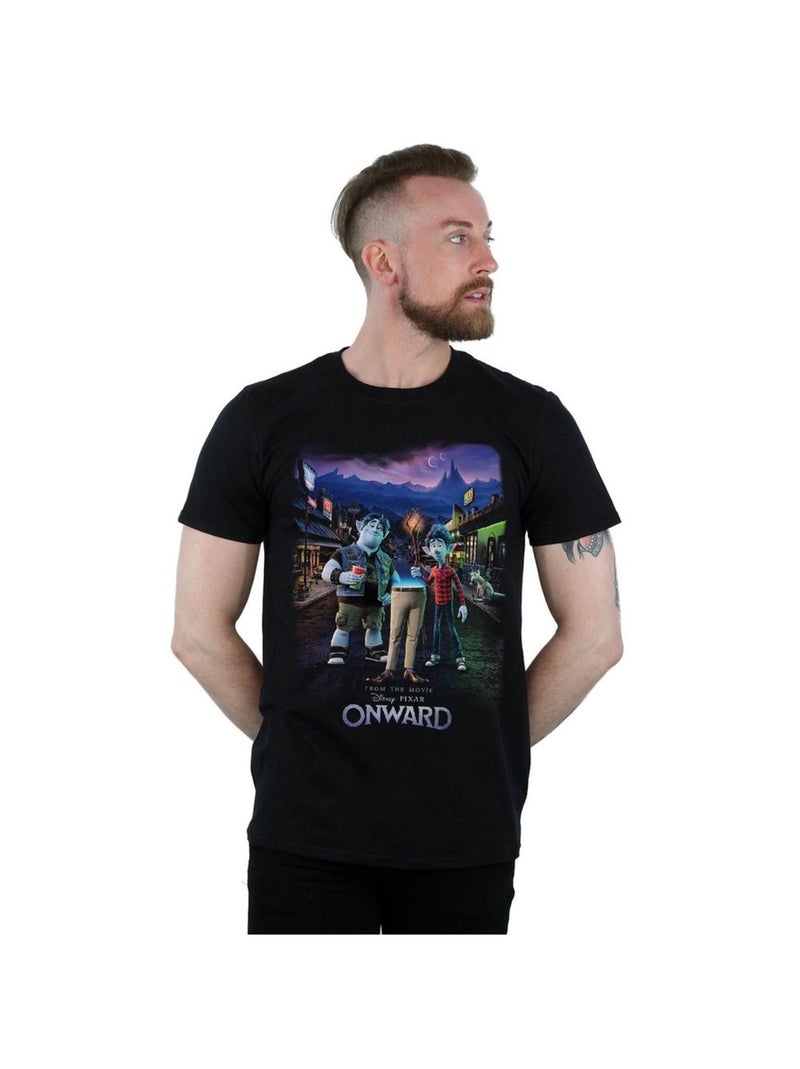Disney - T-shirt ONWARD Noir - Kiabi