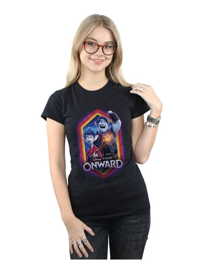 Disney - T-shirt ONWARD Noir - Kiabi