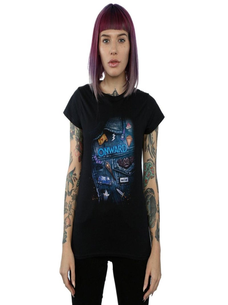 Disney - T-shirt ONWARD Noir - Kiabi
