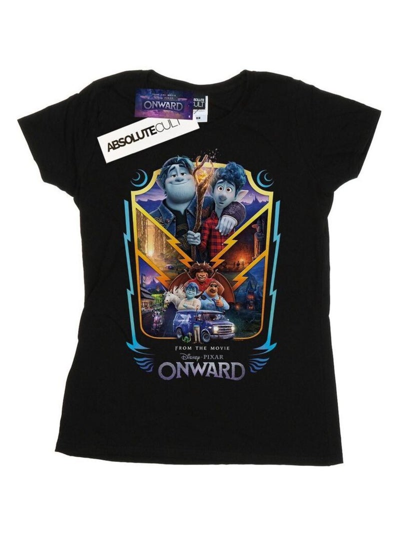 Disney - T-shirt ONWARD Noir - Kiabi