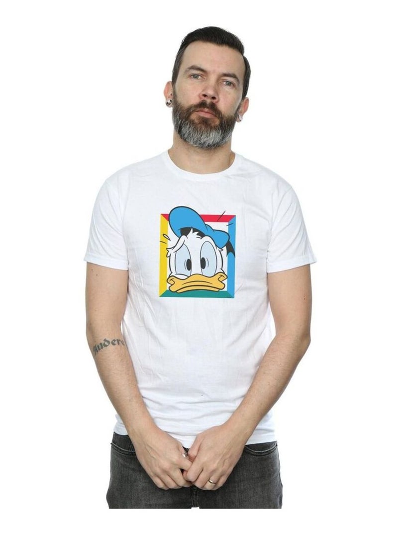Disney - T-shirt PANICKED Blanc - Kiabi