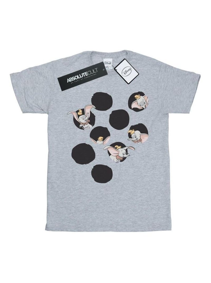 Disney - T-shirt PEEKABOO Gris chiné - Kiabi