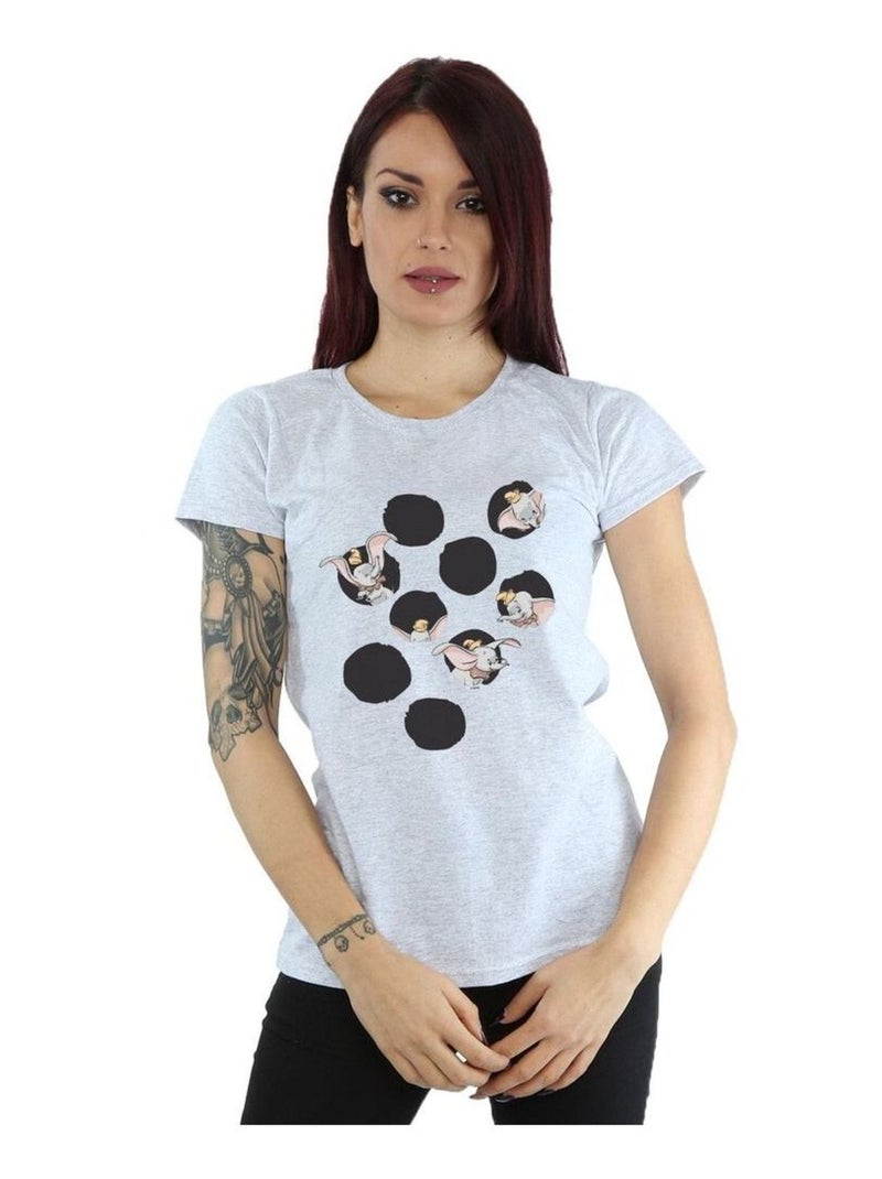 Disney - T-shirt PEEKABOO Gris chiné - Kiabi