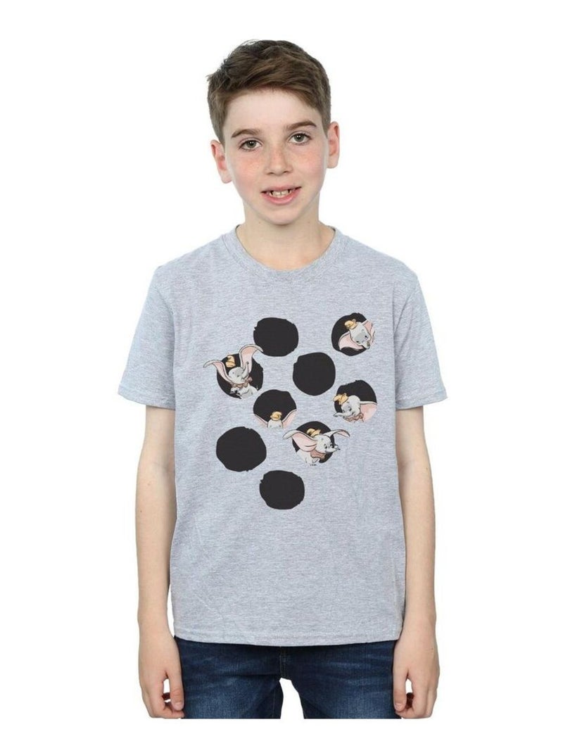 Disney - T-shirt PEEKABOO Gris chiné - Kiabi