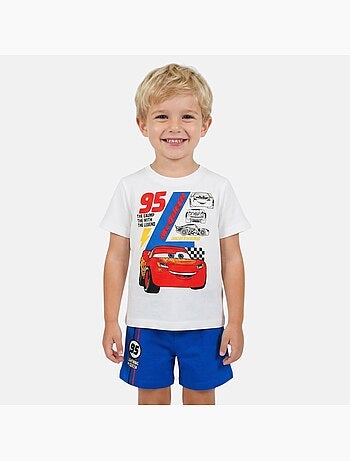 Disney - T-shirt personnage avec son short assorti