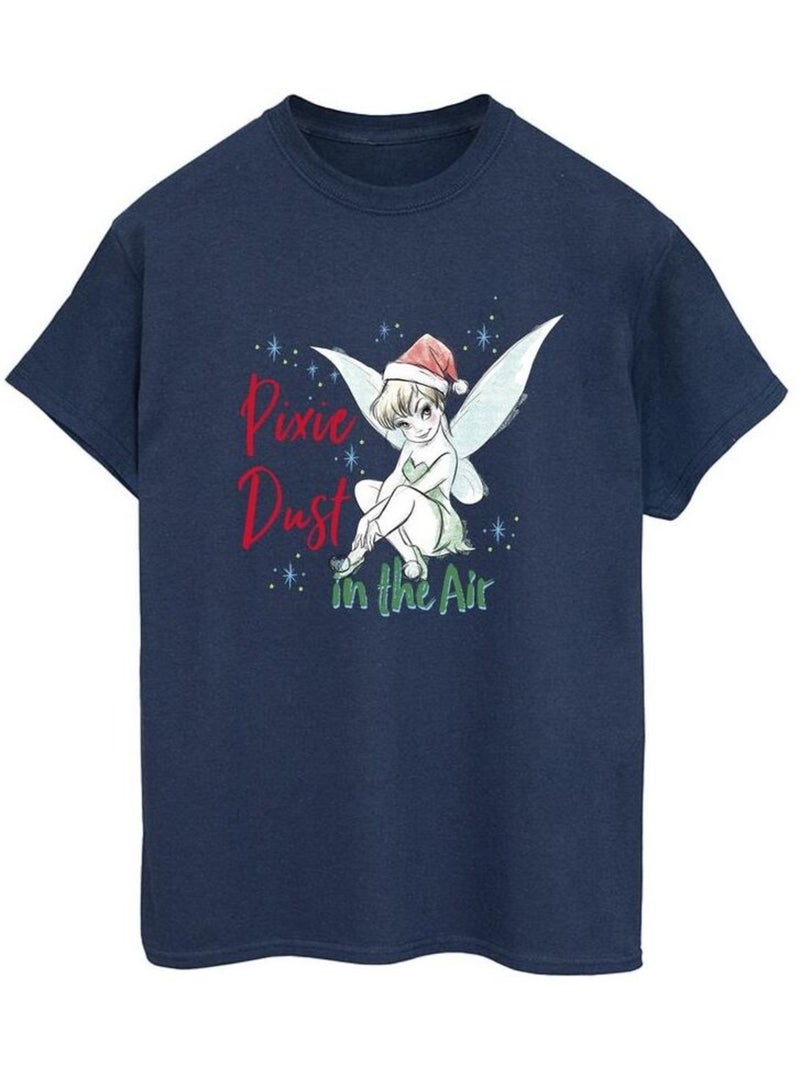 Disney - T-shirt PIXIE DUST Bleu marine - Kiabi
