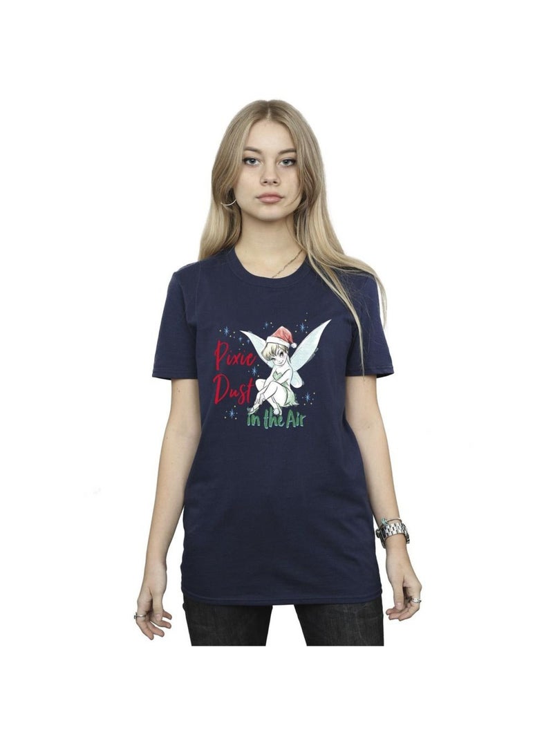 Disney - T-shirt PIXIE DUST Bleu marine - Kiabi