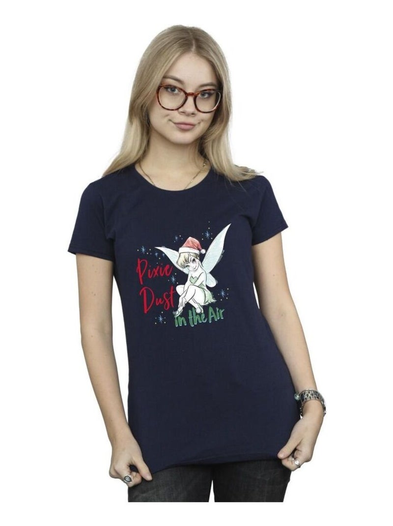 Disney - T-shirt PIXIE DUST Bleu marine - Kiabi