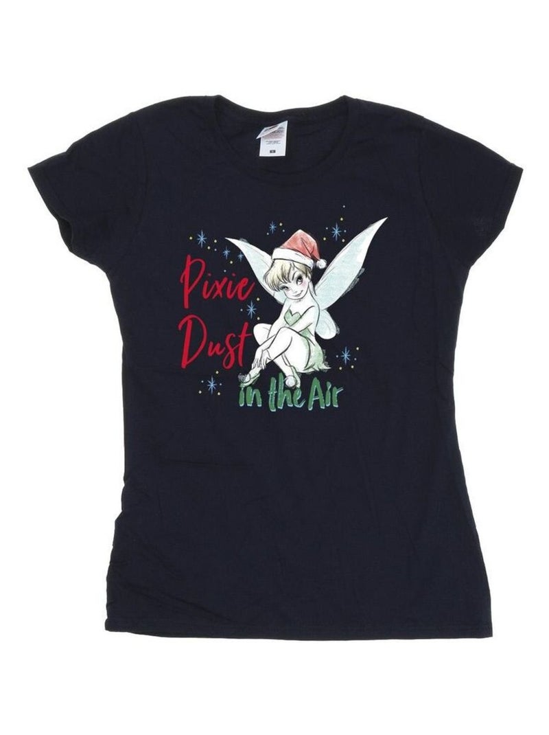 Disney - T-shirt PIXIE DUST Bleu marine - Kiabi