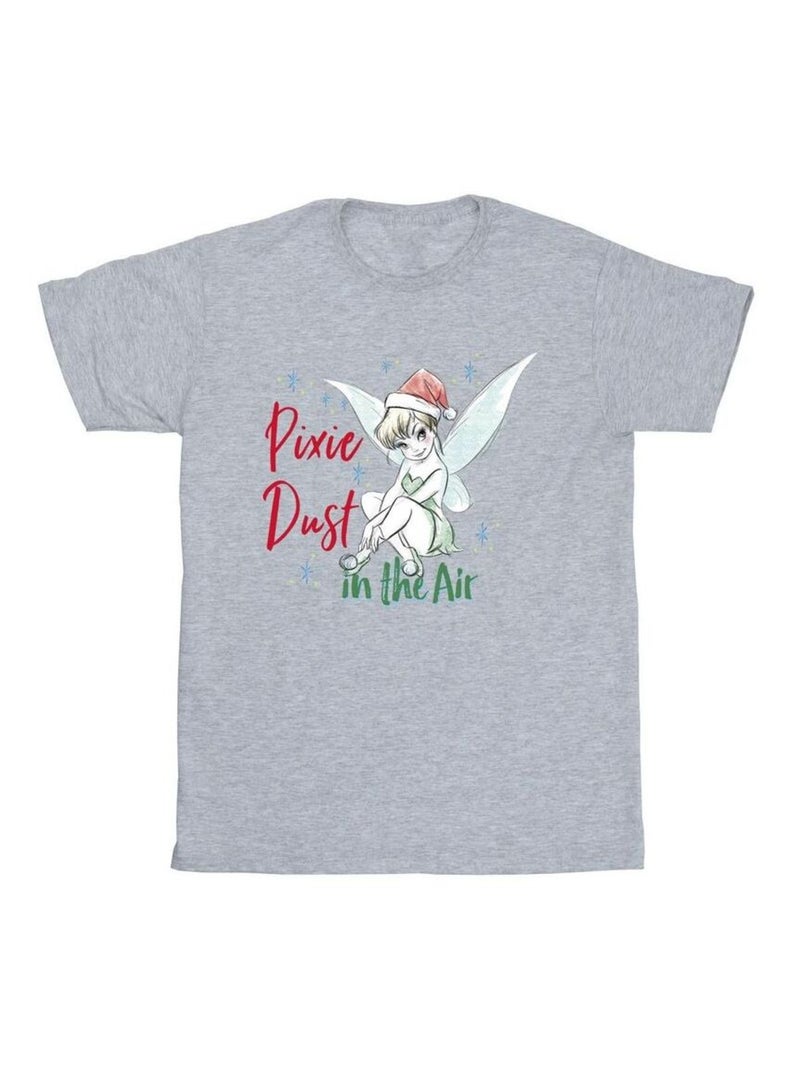 Disney - T-shirt PIXIE DUST Gris chiné - Kiabi