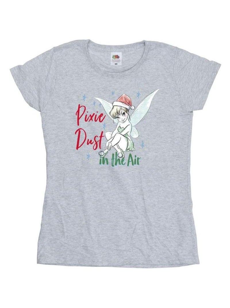 Disney - T-shirt PIXIE DUST Gris chiné - Kiabi