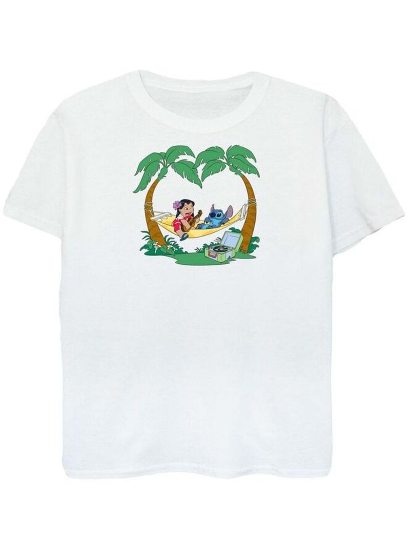 Disney - T-shirt PLAY SOME MUSIC Blanc - Kiabi