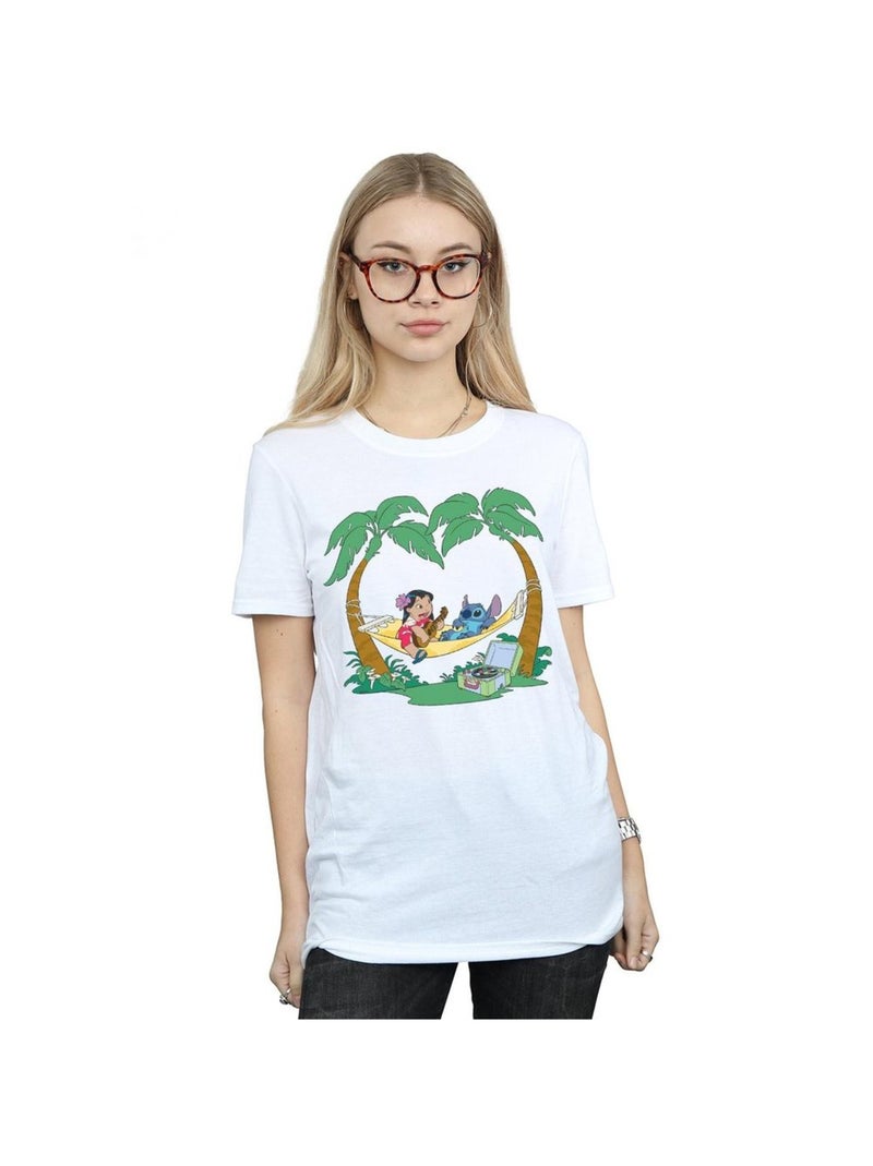 Disney - T-shirt PLAY SOME MUSIC Blanc - Kiabi
