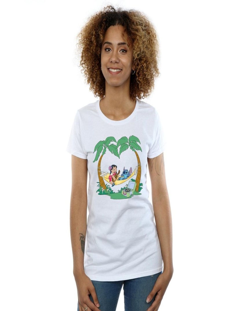 Disney - T-shirt PLAY SOME MUSIC Blanc - Kiabi