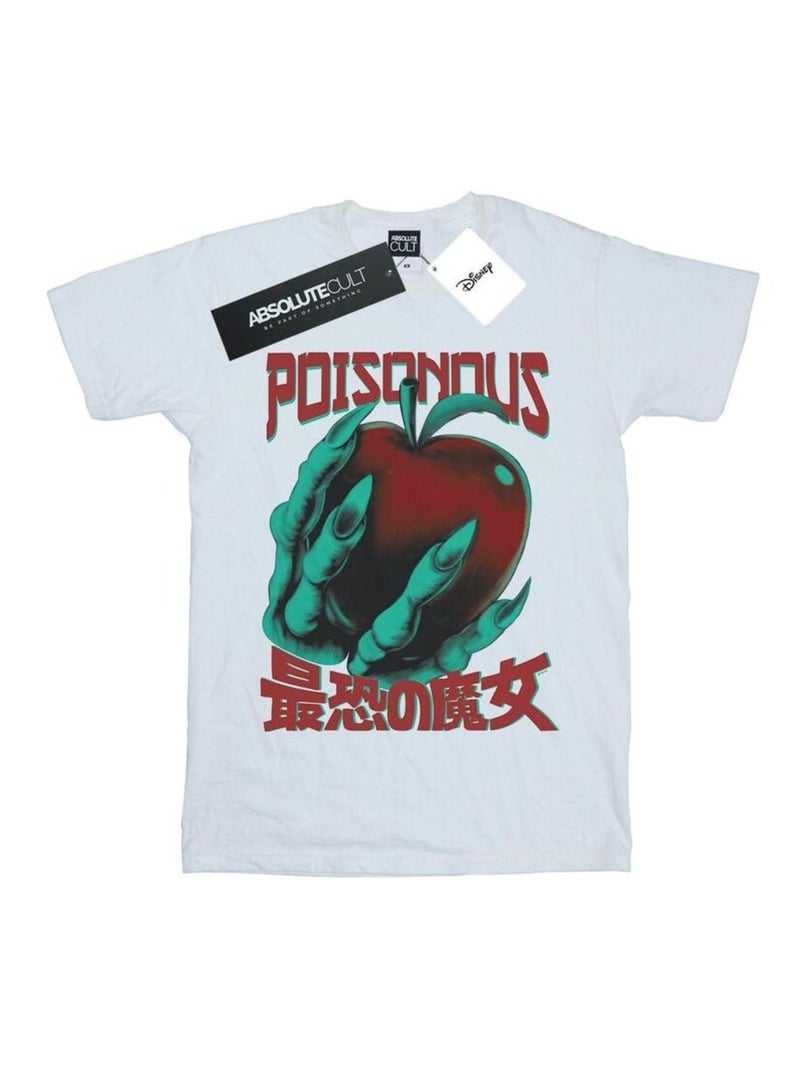 Disney - T-shirt POISONOUS Blanc - Kiabi