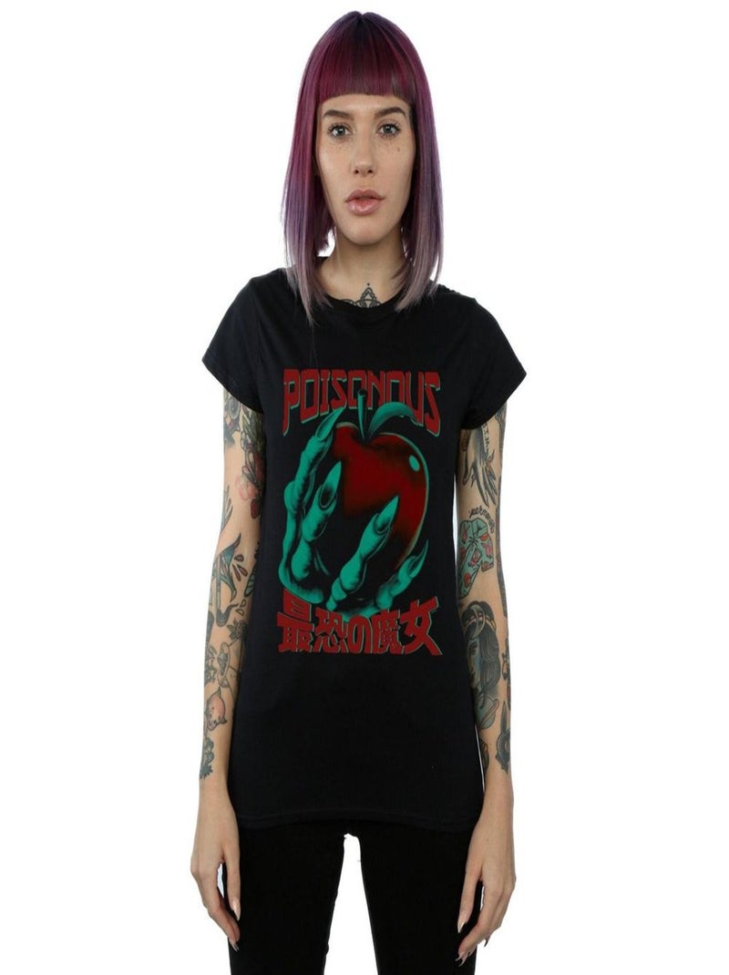 Disney - T-shirt POISONOUS Noir - Kiabi