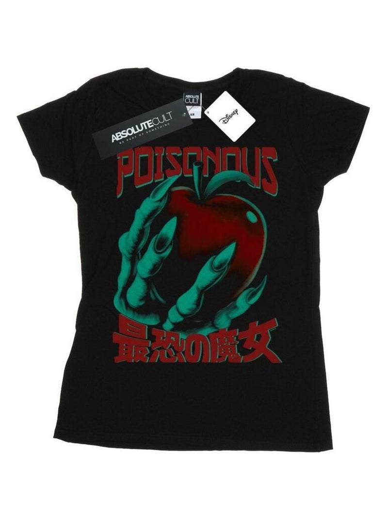Disney - T-shirt POISONOUS Noir - Kiabi