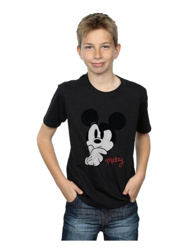 Disney - T-shirt PONDER Noir - Kiabi