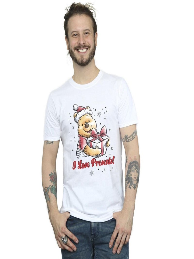 Disney - T-shirt PRESENTS Blanc - Kiabi