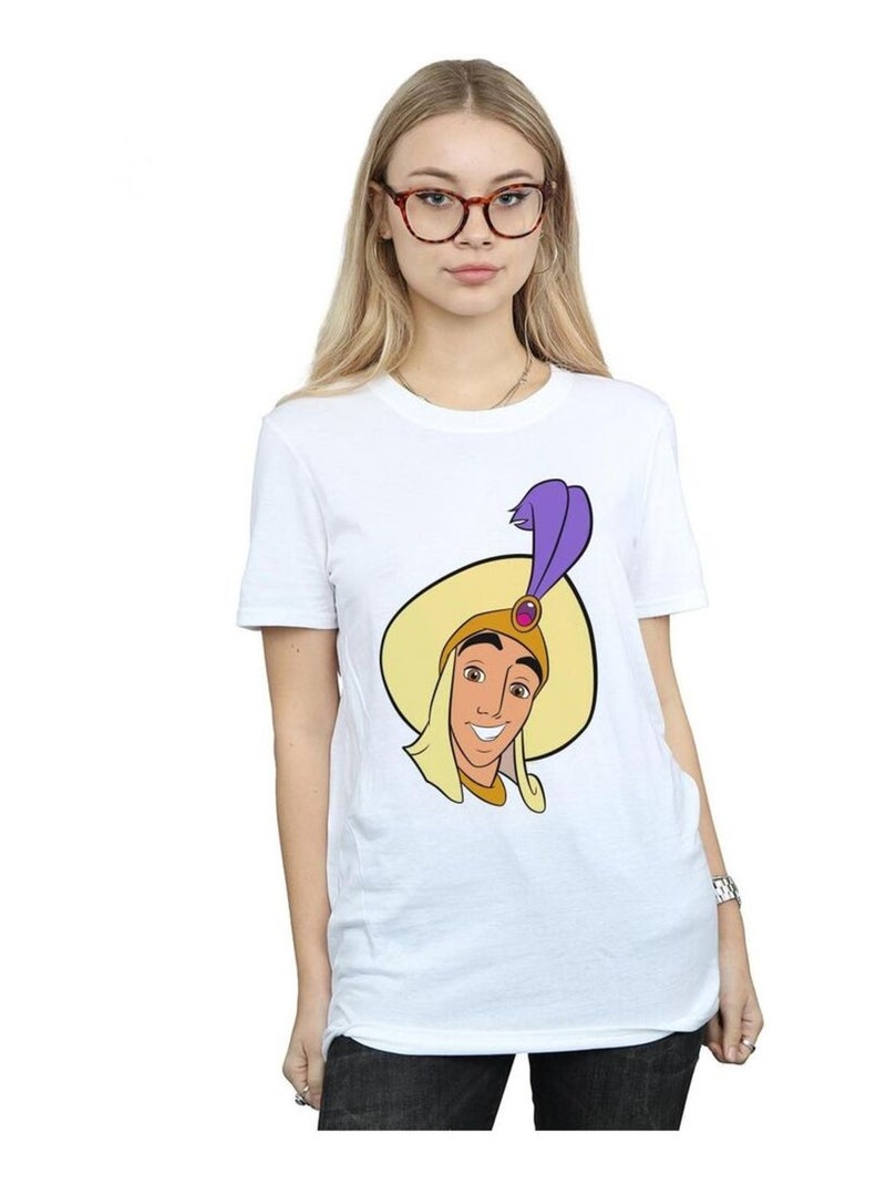 Disney - T-shirt PRINCE ALI Blanc - Kiabi