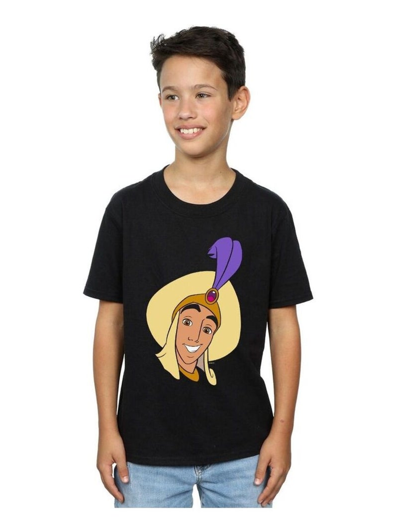 Disney - T-shirt PRINCE ALI Noir - Kiabi
