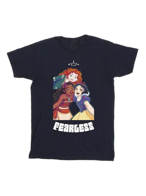 Disney - T-shirt PRINCESS FEARLESS - Kiabi